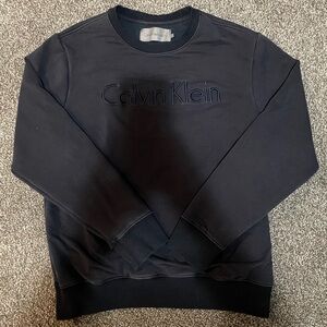 Calvin Klein Men's Dark Navy Crewneck Sweater